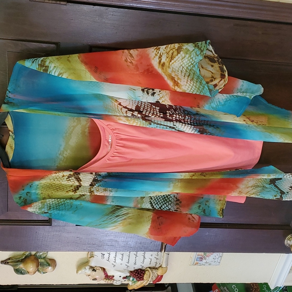 #9 Sheer Cover Up w/ Tank